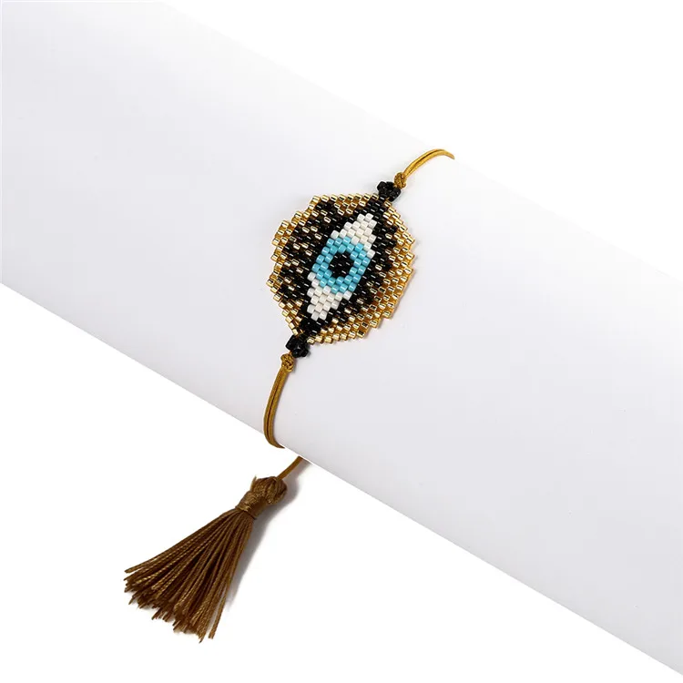 

Popular New Stylish Handmade Bracelet Adjustable Women's Miyuki Seed Beads Bracelet, Picture
