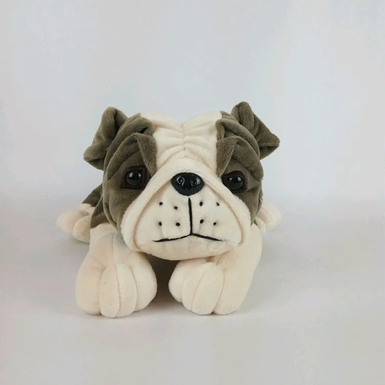 stuffed english bulldog toy