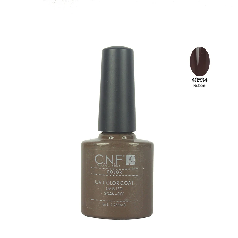 Choose 1PCS color 40534 7 3ml Professional CNF Soakoff UV Nails Color Gel polish Gels