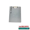 Customized Logo Low MOQ Metallic Color A4 PP Clip File Folder