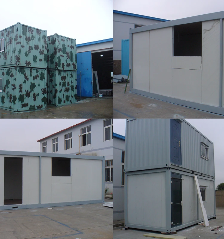Modular Flat Pack Container accommodation housing for refugees and army