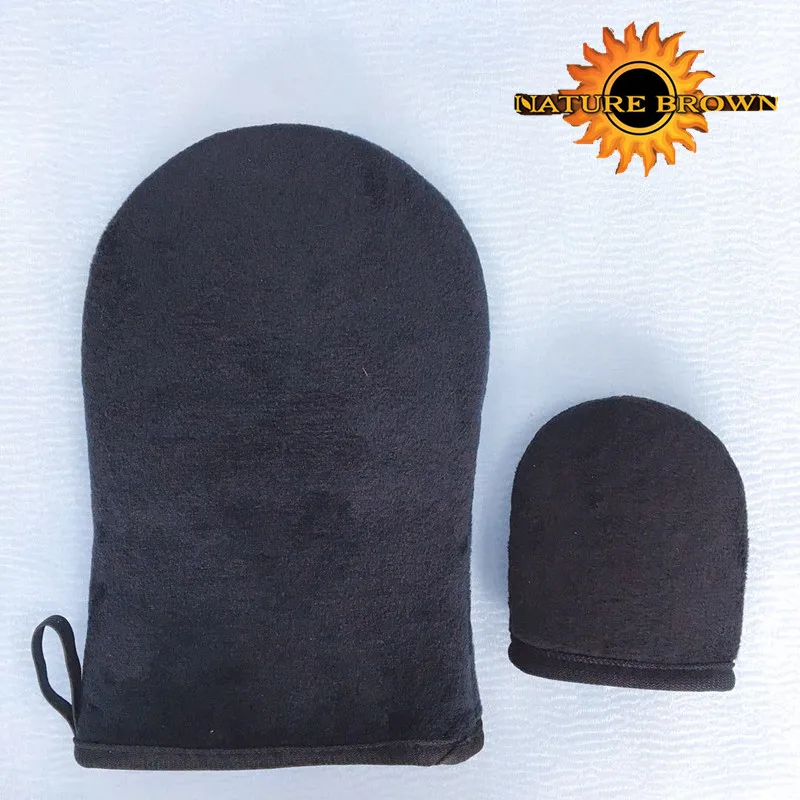 
Promotional popular velvet original tanning mitt gloves 