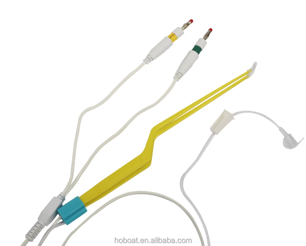 
Bipolar Coagulation electric Forceps angled tips 