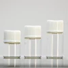 1ml 2ml 3ml Emtpy Clear Amber mini Glass Essential Oil vail bottles with black white lid cap