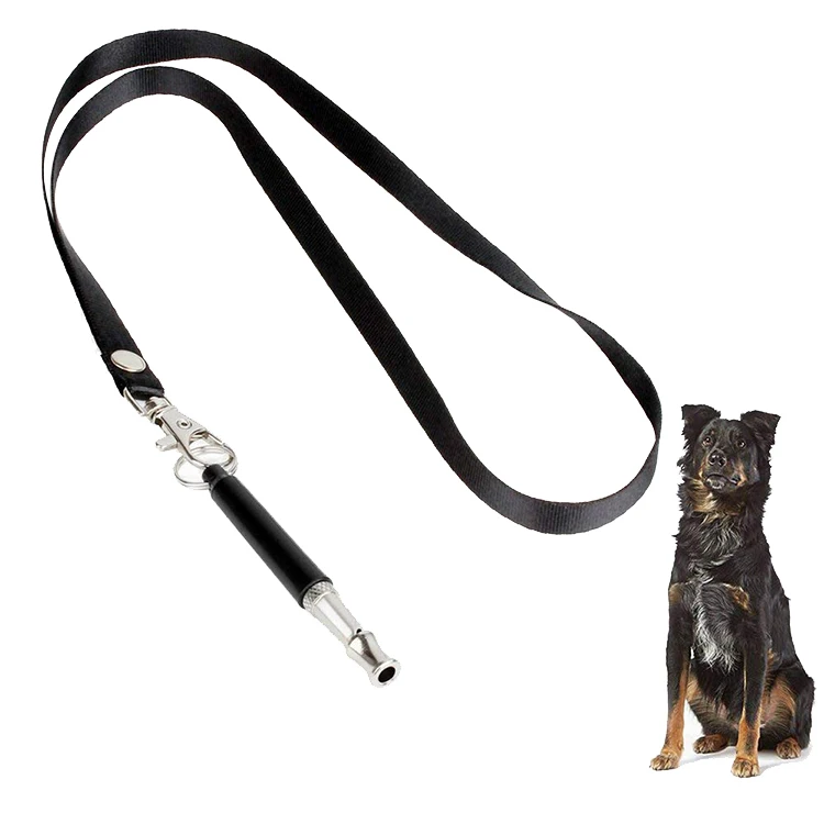

Custom with the Lanyard Black Training stop dog barking whistle, Multi-colors