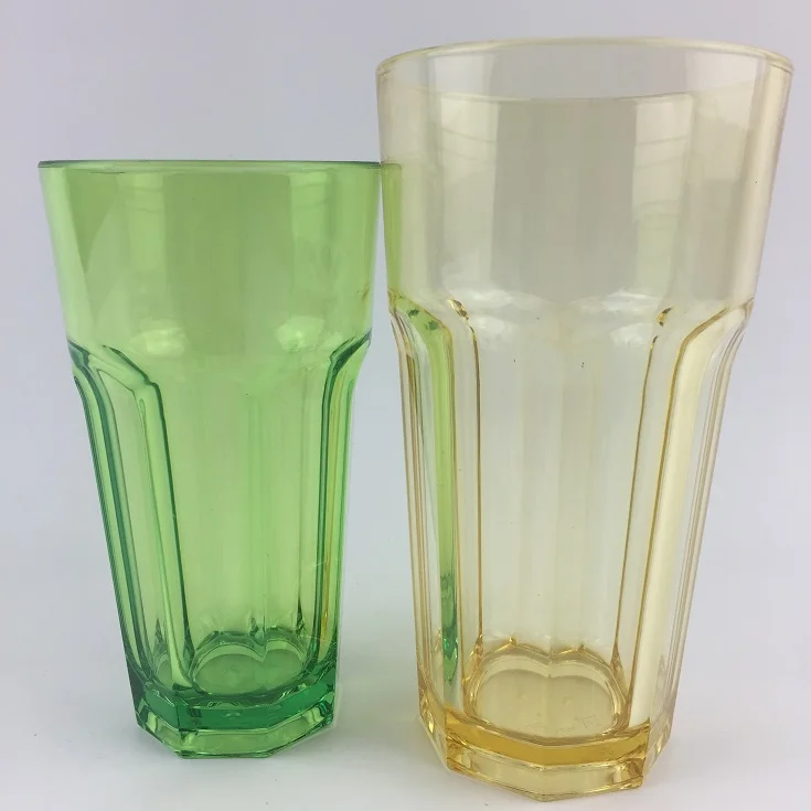 

Polycarbonate White Pint Tumblers Glass, Customized