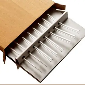 Clear Glass Straws 8.5" x 8 mm Drinking Straws Set