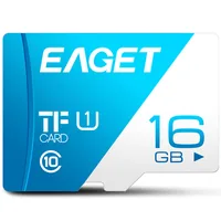 

EAGET mini sd card 16gb class 10 tf card for Samsung android mobile phone camera sd case tablet memory card