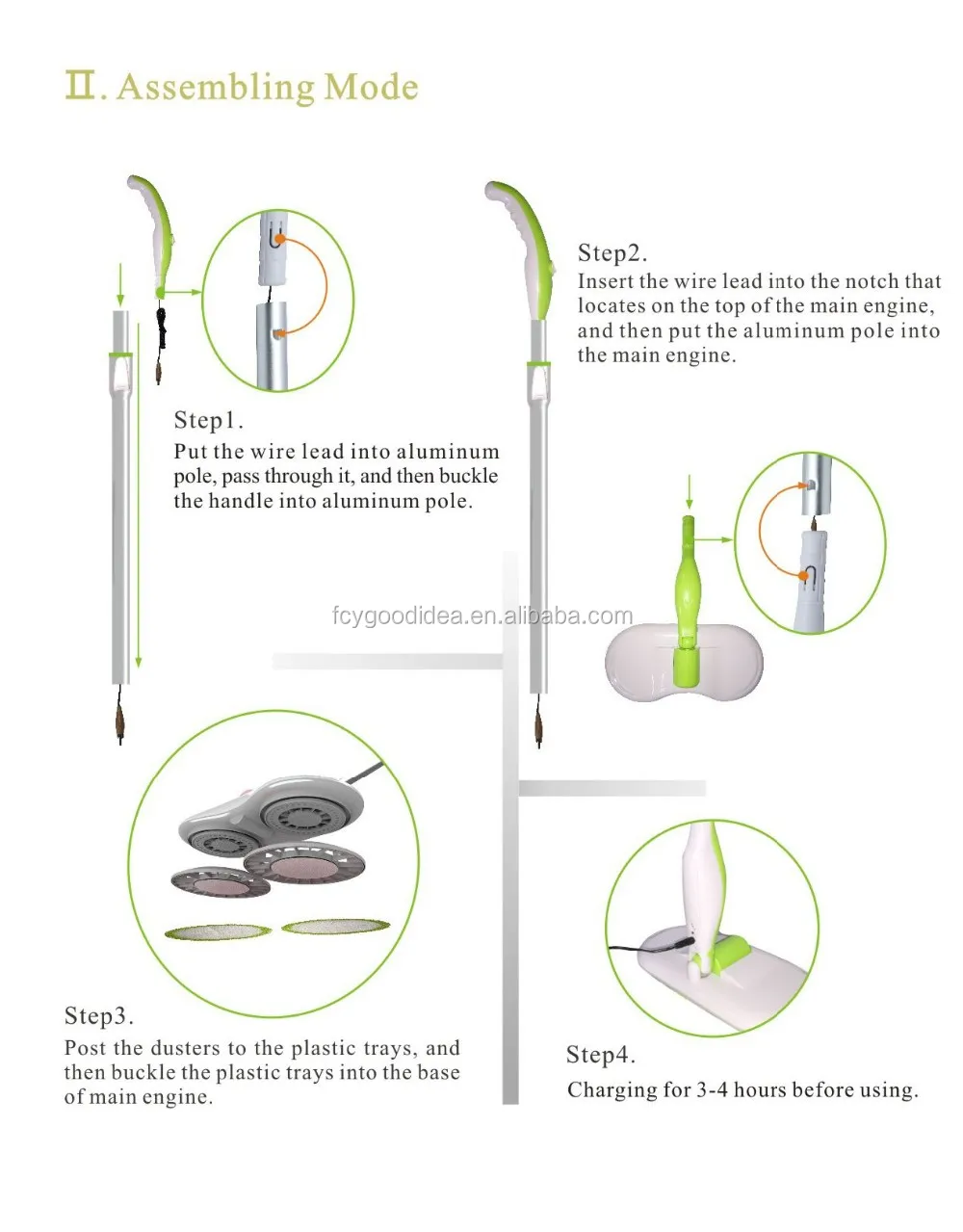 taiwan online shopping new product spin mop 360 magic mop spare parts