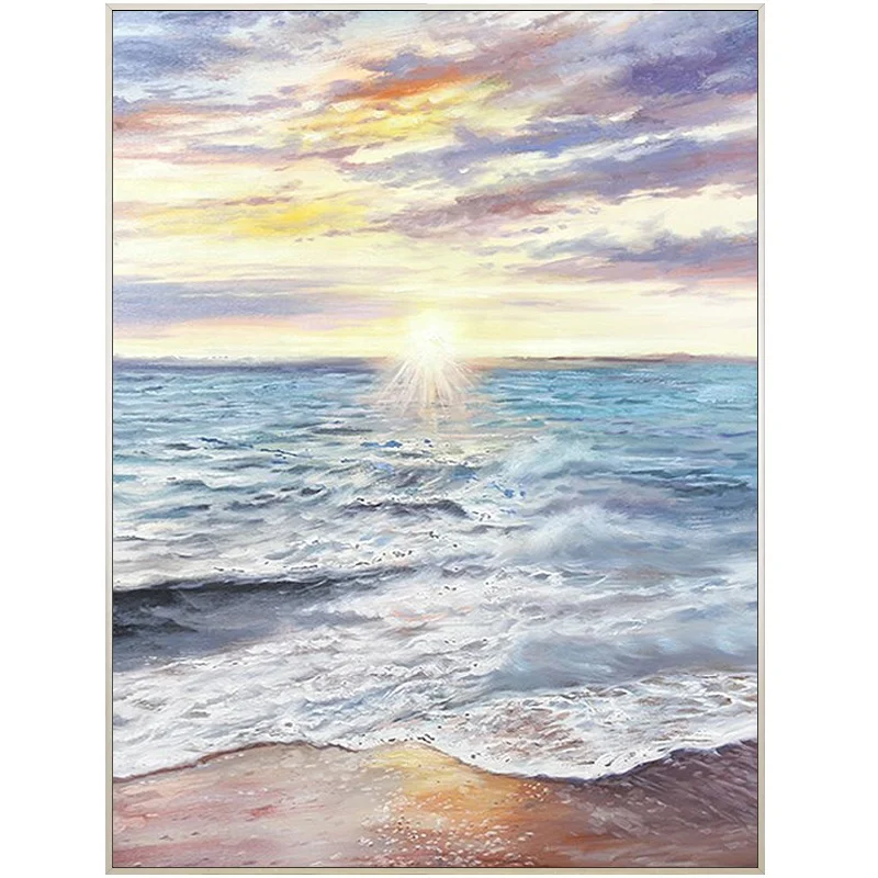 

Abstract painting oil paintings on canvas original art sea wave seascape painting extra large wall pictures Home Decor cuadros