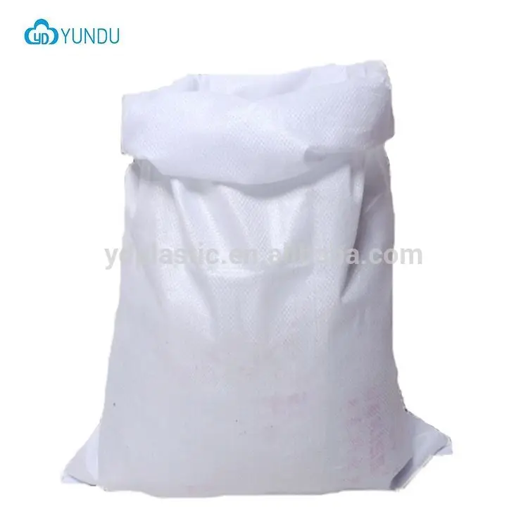woven plaid plastic handle giant plastic bag coated woven polypropylene bags 50 kg pp bags