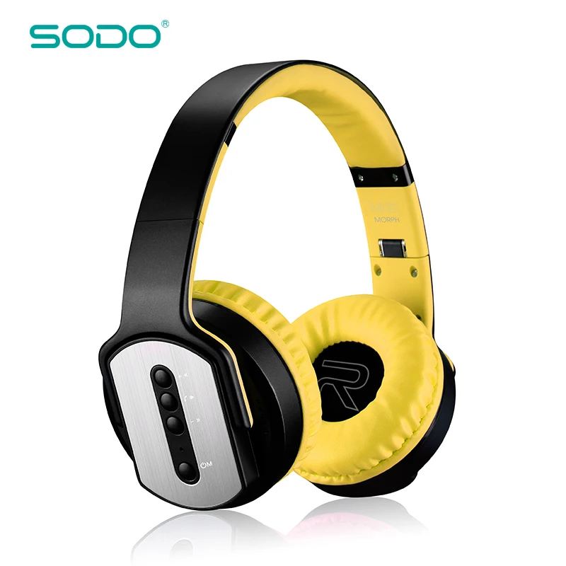 SODO MH2 OEM Flip to Powerful Speaker Bluetooth Headphone (Accept Customize Logo and Package)