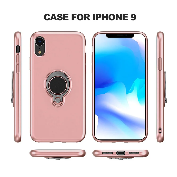 Phone Case and Accessories Case Phone Cover TPU Phone Case with Magnet Ring Holder for iPhone XR XS MAX