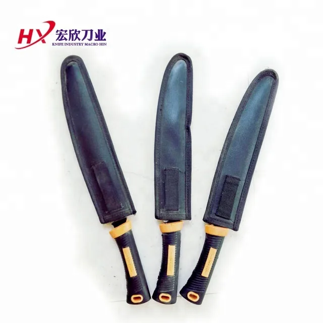 
New plastic handle outdoor equipment poultry slaughtering kitchen equipment knife 