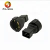 IEC 320 C20 male to 3pin European female power adapter plug