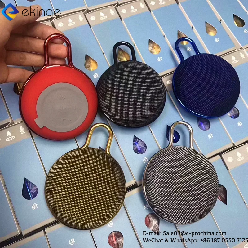 New design low cost mini Wireless speaker fabric wireless portable speakers - ANKUX.COM