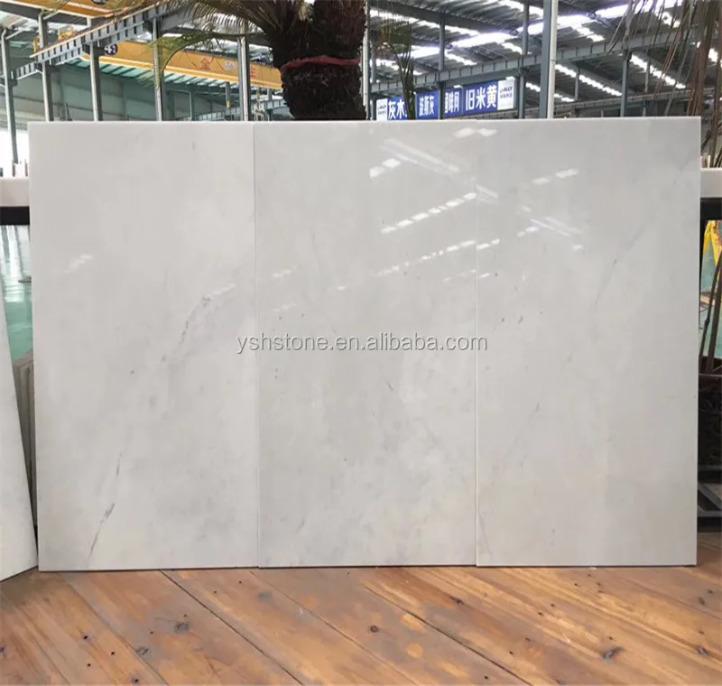 High Cost Effective White Marble Slab For Flooring High Cost Effective White Marble Slab