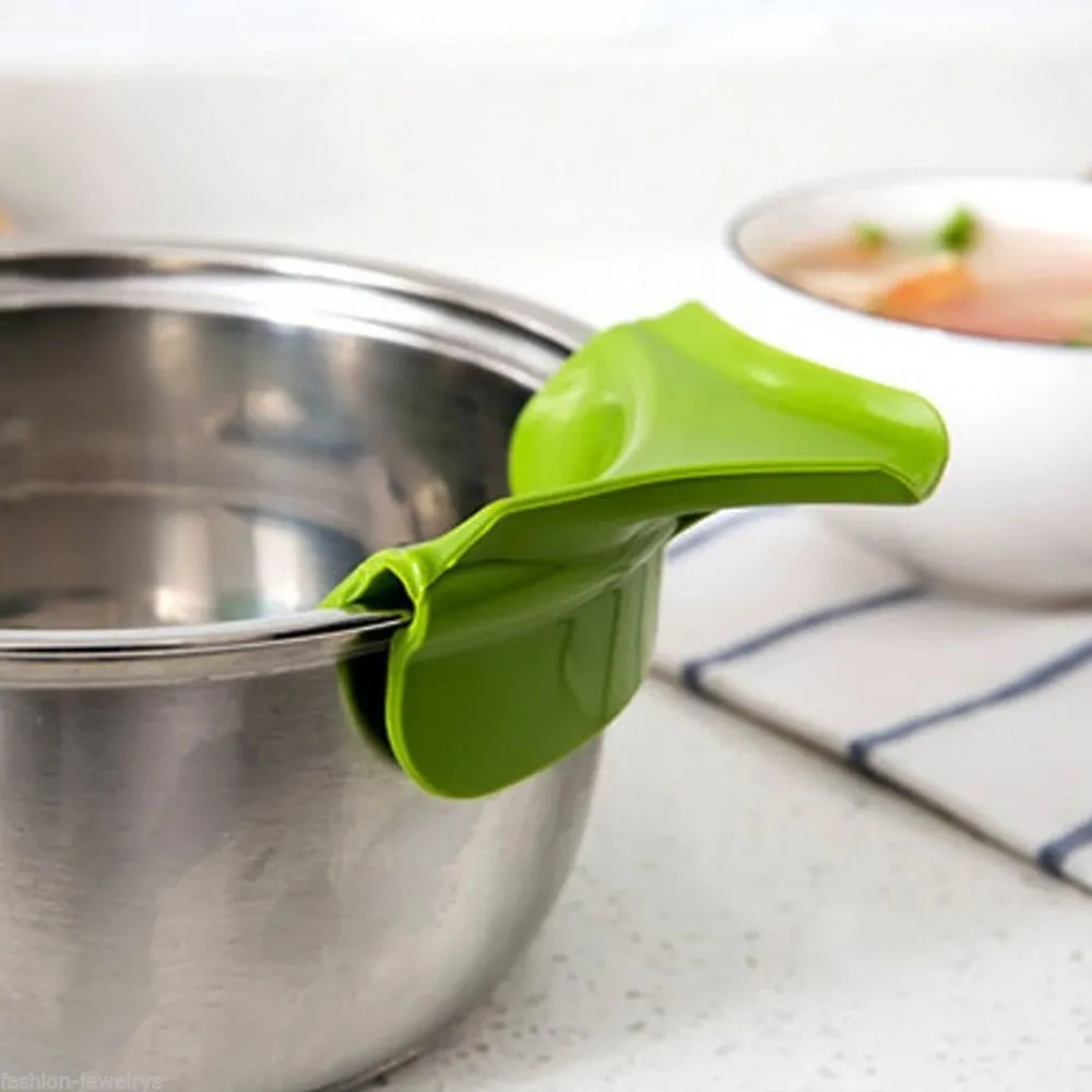 Kitchen Tools Eco-friendly Anti-spill Silicone Soup Funnel - Buy ...