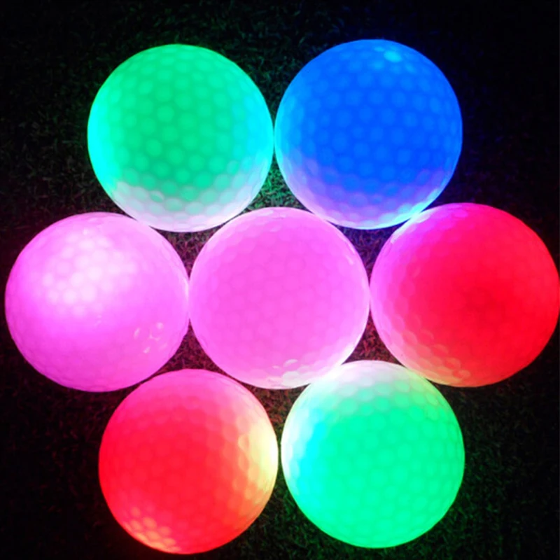 

High Brightness flashing light Up led golf ball, Custom