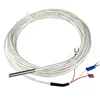 Cheap Thermoelectric Resistance PT100 Temperature Sensor Probe Sensor WZP Waterproof High Precision 0.1 A Level Lead Length 1.5m