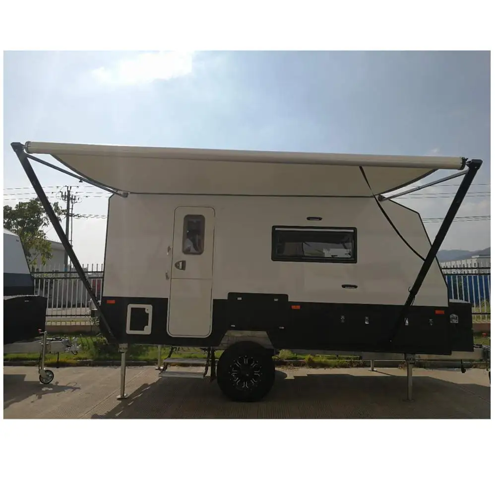 

RV pop up 9 foot high quality caravan awning