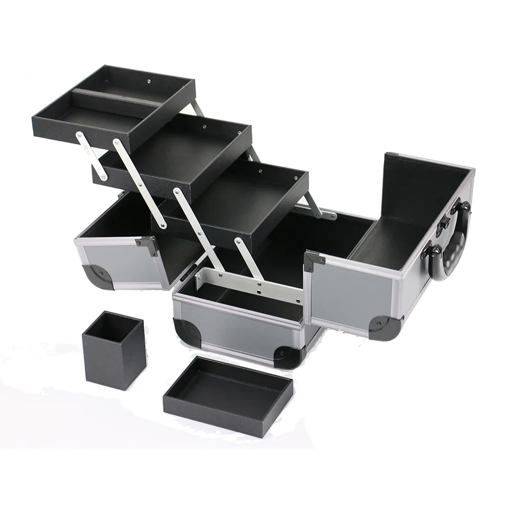 Professional Makeup Bags With Compartments Hair Scissors Organizer Box Trolley And Plastic Drawers Tool Panel Holders Professional Makeup Bags With Compartments Hair Scissors Organizer Box Trolley And Plastic Drawers Tool Panel Holders