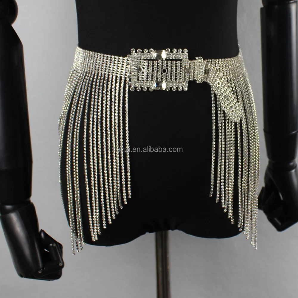 festival chain belt skirt