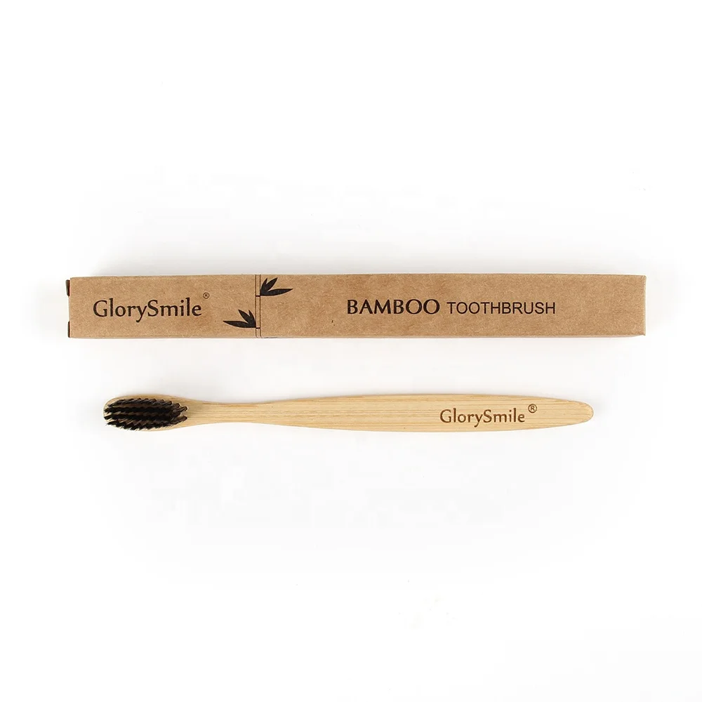 

Wholesale Cheap 4 Packs Bamboo Balck Charcoal Soft Bristle Eco-friendly Tooth Brush For Hotel