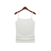 

New arrival spaghetti strap womens tank top with round neckline