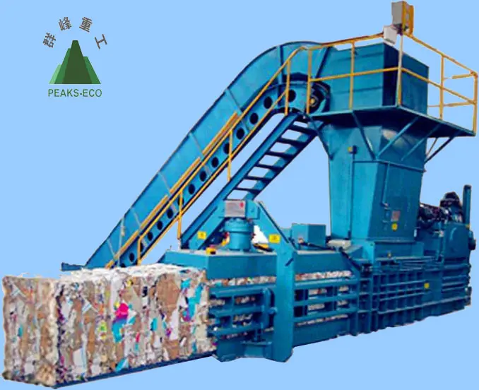 hydraulic hay baler