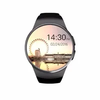 

Android 4.4 gsm wifi smart watch & smart watch Kw18 with round GPS touch screen