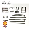 Trade Assurance Dry Carbon Fiber Interior Trim Kit Fit For 2007-2015 V36 G25 G35 G37 Q40 4D Sedan LHD Interior Trim Cover Kit