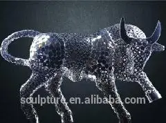 garden bronze rabbit sculpture