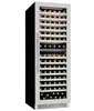154 bottle stainless steel door dual zone compressor Wine cellar