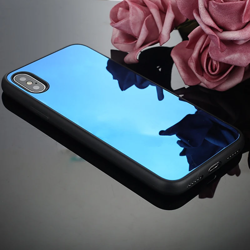 

luxury Mirror Aluminum Metal Phone Case For iPhone 6s/7/7 plus