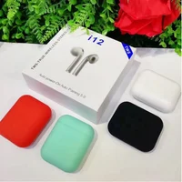 

2019 Cheap hotsale mini earphone tws 5.0 wireless earphone i12 bluetooth headset headphone