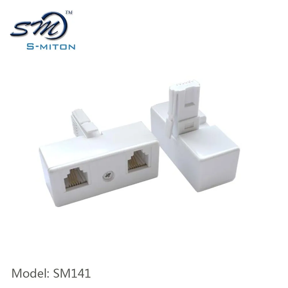 2 Port Rj11 Rj45 Splitter Rj11 Adsl Modem Splitter Made In China Buy