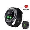 Heart rate Blood pressure Monitor Smart Watch Y1 Plus Y1X with SIM card SD card Compatible with iOS Android Phone