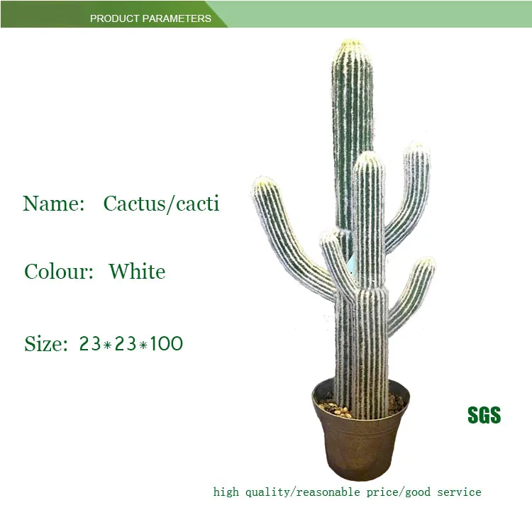 Export Wholesale Large Artificial Potted Cactus Home Outdoor Decoration