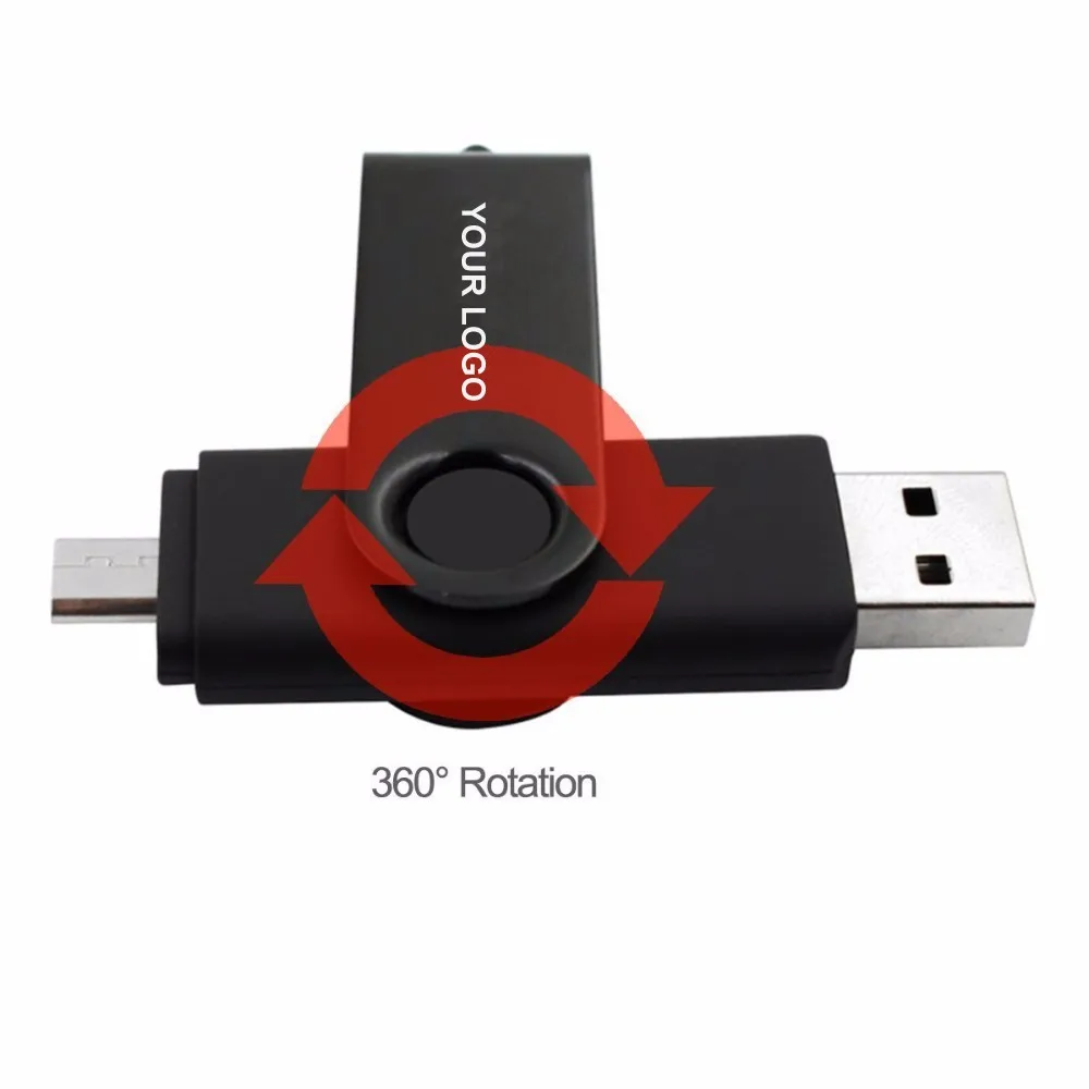 Wholesale 1tb 2tb 4gb OTG USB Flash Disk Swivel OTG USB Disk - ANKUX.COM