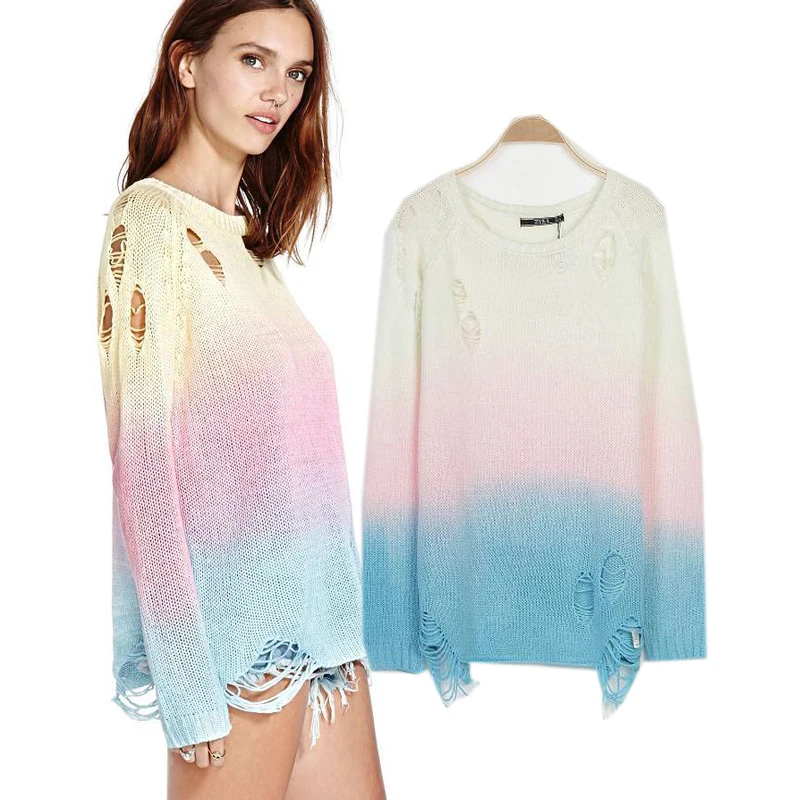 Compra crochet sweater suéter online al por mayor de China