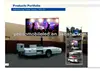 LED Video Display Trailer for rock concerts, political rallies, bike races live broadcast