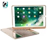 Keyboard for ipad 10.5 blueteeth keyboard case cover aluminum 360 rotating