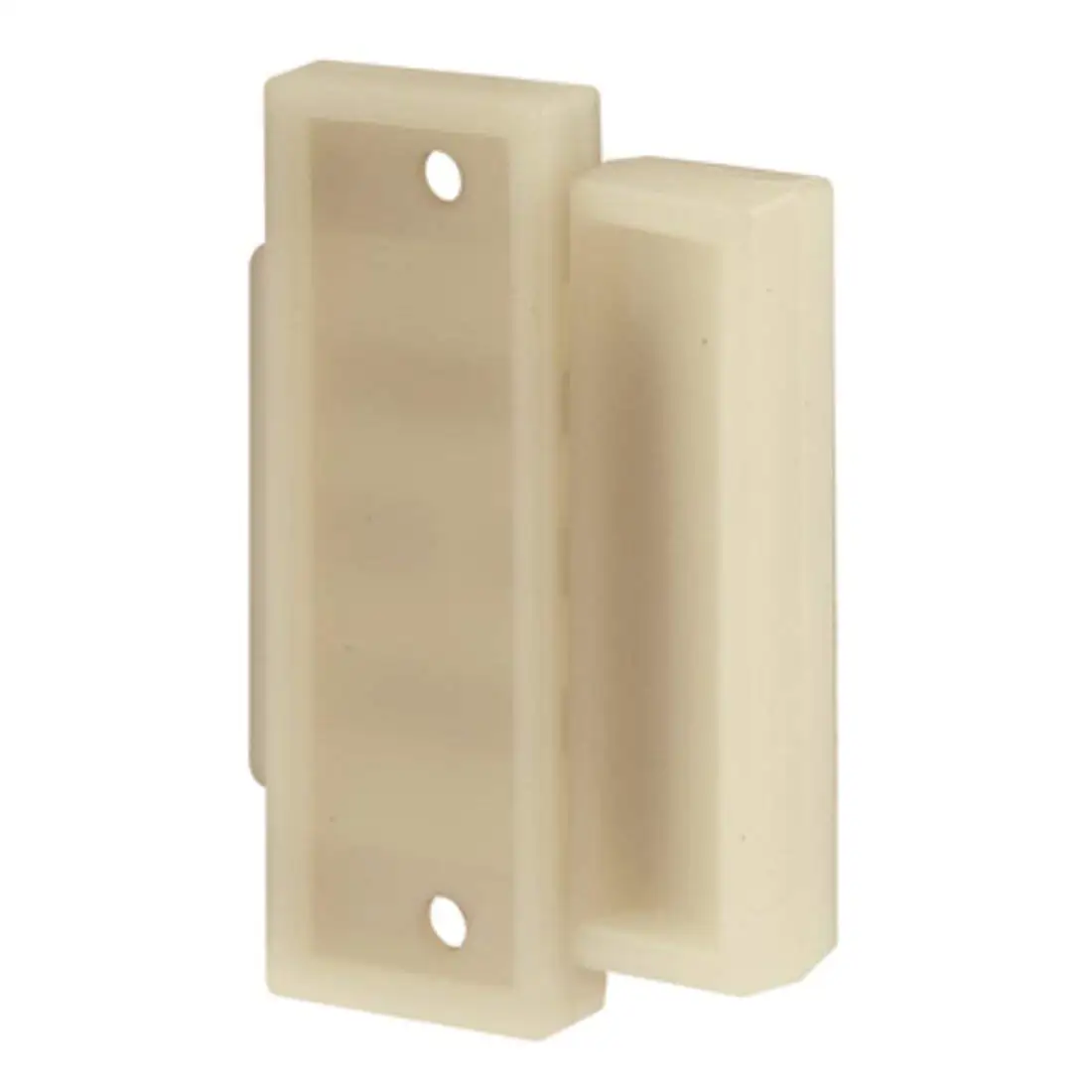 White Plastic Prime-Line Products F 2504 Sliding Window Latch and Pull Auto Latch Keller