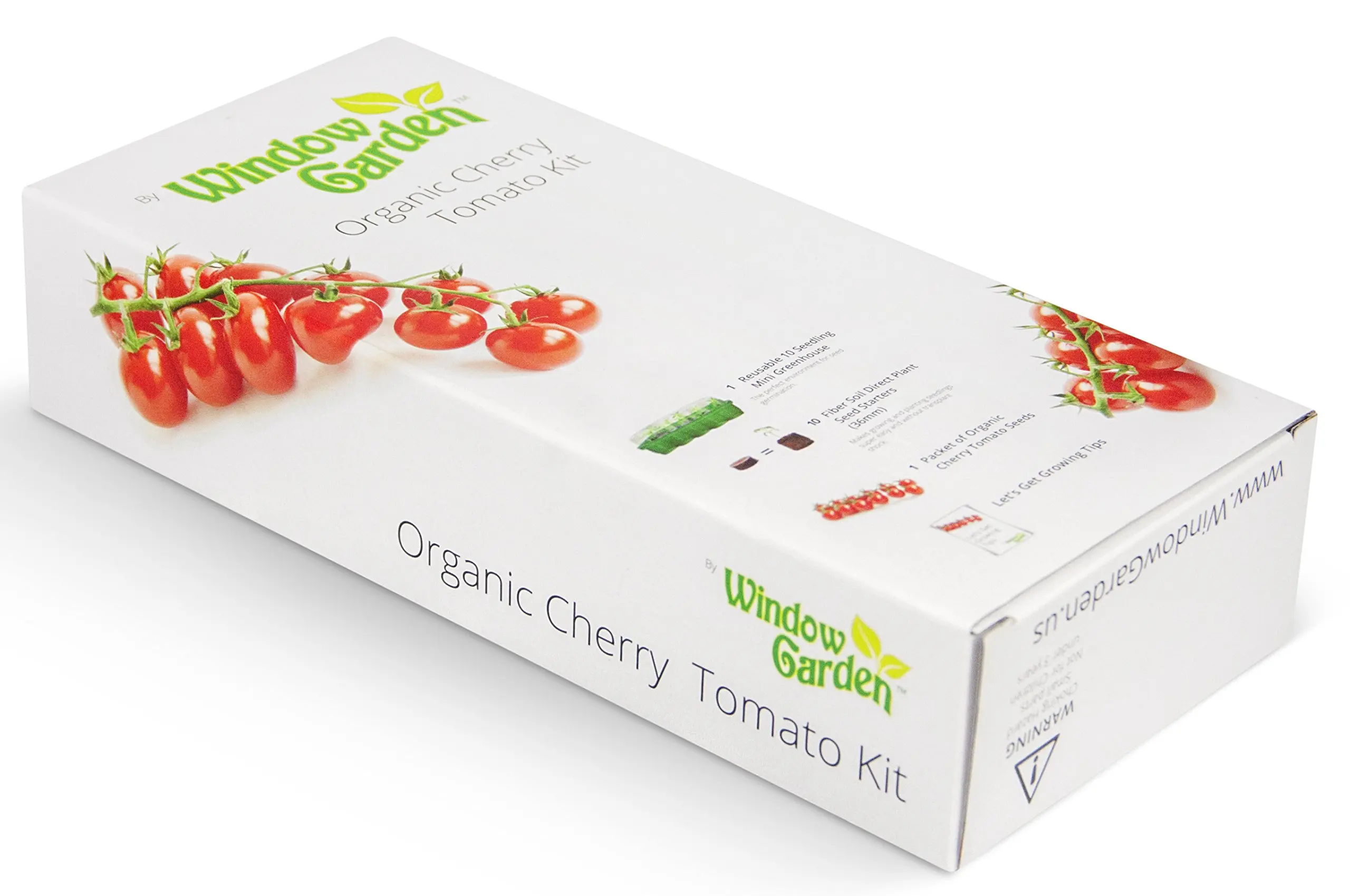Window Garden Organic Cherry Tomato Grow Kit Easy To Window Garden Organic Cherry Tomato Grow Kit Easy To Vegetable Seed Includes