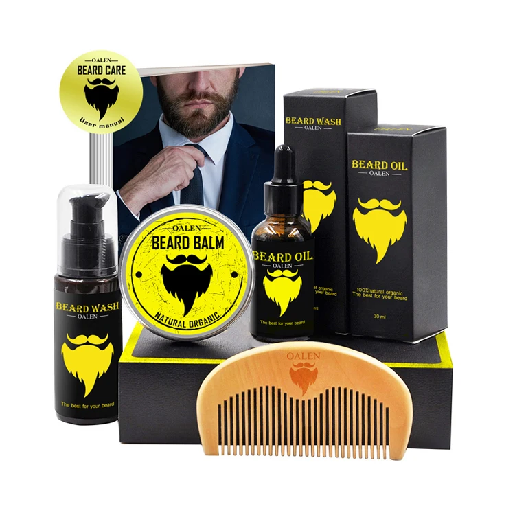 

Free E Book Natural Scent Mens Care Products Anti-Itching And Moisturizing Beard Grooming Kit