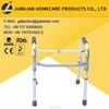 JL913L Aluminum walker with wheels,exercise folding walker