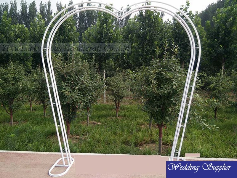 
2015 hot sale decorative white wedding arch wholesale 