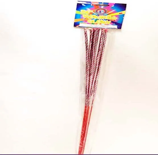 Factory direct 36 inch long bamboo handhold sparklers Morning glory and firecrackers for kids happiness joy