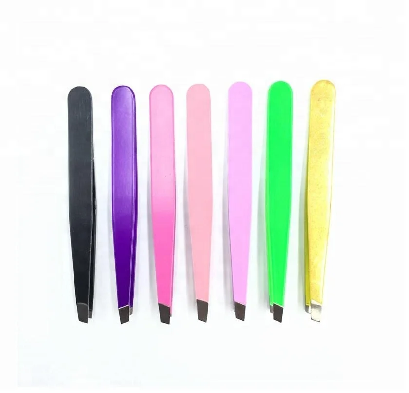 

professional stainless steel good eyebrow tweezers